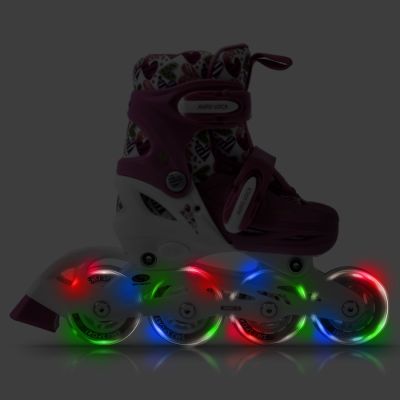 9. Roller skates-rollers-skates adjustable Smj sport Combo Hearts 3in1 Led Jr HS-TNK-000011510