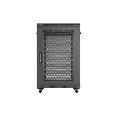 21. LANBERG FLOOR CABINET 19" 18U 600X800 BLACK