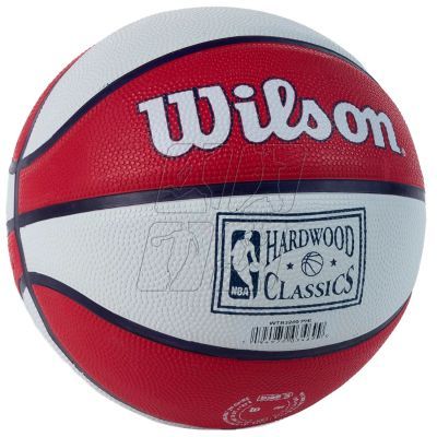 2. Wilson Team Retro Philadelphia 76ers Mini Ball WTB3200XBPHI