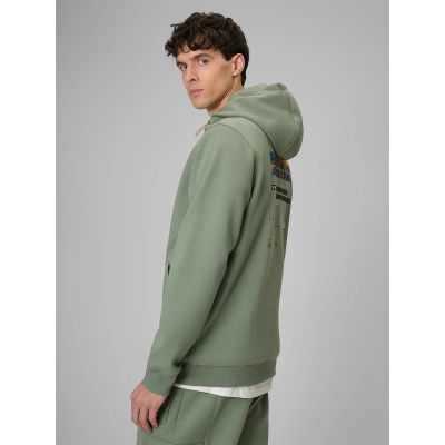 4. Men's regular hooded sweatshirt 4F 4FRSS26TSWSM2894-44S