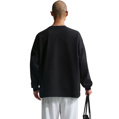 2. Nike Club FT OS Crew Men's Sweatshirt Black IF0747 010