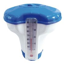 THERMOMETER WITH SWIMMING POOL CHEMICAL DISPENSER 12CM 290618