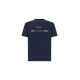 8. Paul&Shark Men's Cotton T-shirt Navy Blue and Gold 99311007-50E - Classic Cut, Logo