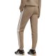 3. Women's adidas Essentials 3-Stripes Fleece Slim Pants Beige KF8317