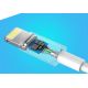 8. Ugreen US155 20728 USB-A / Lightning MFi 2.4A cable 1m - white