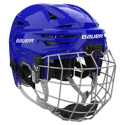 10. Bauer Re-akt 155 Combo Youth Hockey Helmet