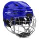 10. Bauer Re-akt 155 Combo Youth Hockey Helmet