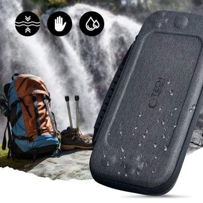 4. Tech-Protect Hardpouch case for Nintendo Switch 2 - gray