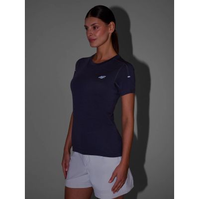 6. Women's Merino Wool Trekking T-shirt 4F 4FWSS25TFTSF1269-22S