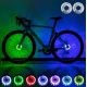 2. Rockbros USB Bicycle Wheel Light Multicolor