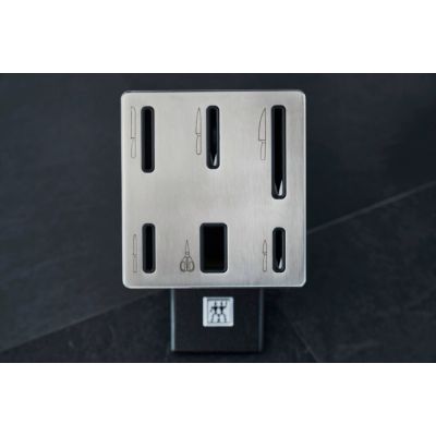 12. ZWILLING Four Star 35145-007-0 Self-Sharpening Knife Set, 7 Pieces, Black