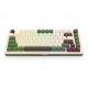 3. REDRAGON K681CGC-RGB-PRO Cyrus Keyboard USB + RF Wireless + Bluetooth White, Green