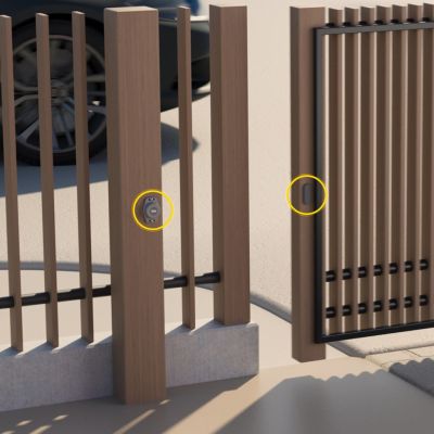 7. Yale Door Position Sensor & Gate Magnet