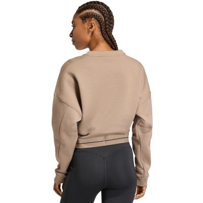 3. Women's adidas Hyperglam sweatshirt beige KQ5197