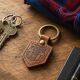 3. FC Barcelona keychain original licensed leather pennant BLL7061