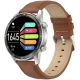 4. Smartwatch Gravity Silver 2 Straps GT10-8