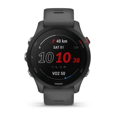 10. Garmin Forerunner 255 Slate Gray watch