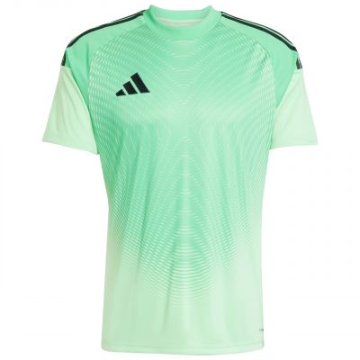 2. adidas Tiro 25 Competition Jersey Short Sleeve Men's Goalkeeper Jersey Green JI9716
