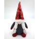 10. DECORATIVE gnome with magic sequins 35cm gray