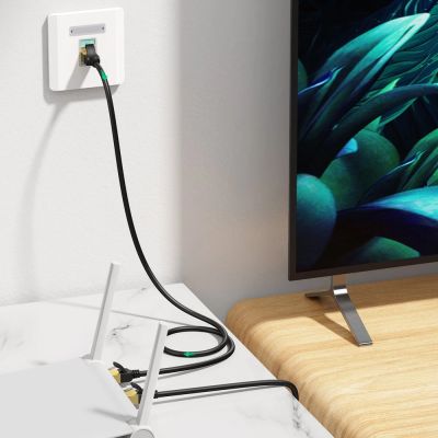 3. Ugreen NW107 RJ45/Cat 7 F/FTP Network Cable 15m - Black