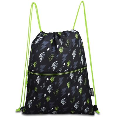 PREMIUM SCHOOL DRAWSTRING BAG/BACKPACK WITH PRINT SEMI LINE