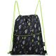 PREMIUM SCHOOL DRAWSTRING BAG/BACKPACK WITH PRINT SEMI LINE