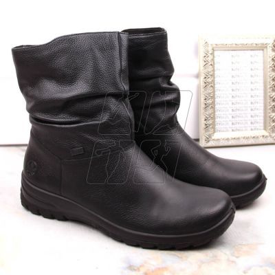 5. Waterproof leather boots insulated with wool Rieker TEX W RKR617