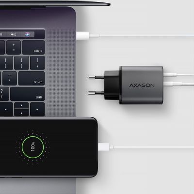 9. Axagon ACU-PQ67 charger for mobile devices Universal Black, Gray Alternating current Fast charging Internal