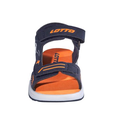 2. Lotto Estaca children's sandals navy blue and orange 2601480 5927