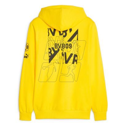 3. Sweatshirt Puma Borussia Dortmund FtbCore Graphic Hoody M 771860 01