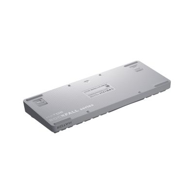 6. HATOR Rockfall 3 TKL Wireless Keyboard Universal USB + RF Wireless + Bluetooth QWERTY English White