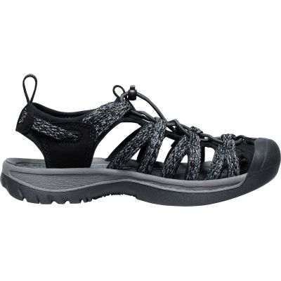 4. Keen Women's Sandals WHISPER 1028815 BLACK/STEEL GREY