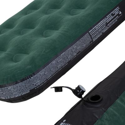 3. FLOCKED MATTRESS 1-PERSON GREEN 191x73x22CM 24642