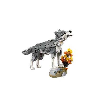 3. LEGO Creator 3in1 31393 - Forest Animals: Gray Wolf