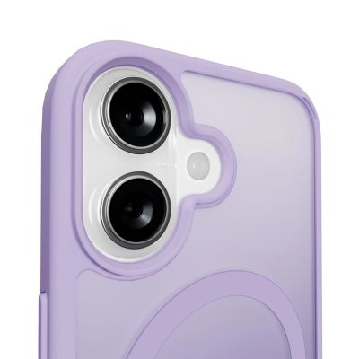 8. Puro Gradient TPU MagSafe Compatible Case for iPhone 17 - Purple