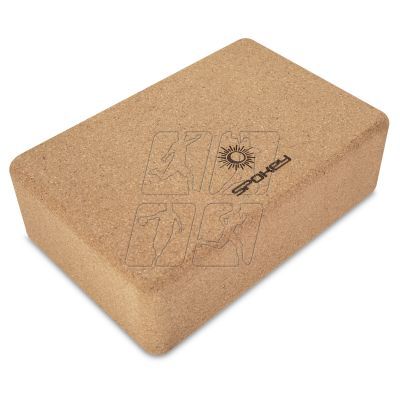 9. Spokey Nidra SPK-943415 cork yoga cube