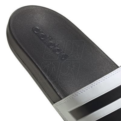 5. Adidas adilette Comfort Slides flip-flops black and white GZ5893