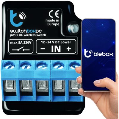 Switchboxdc Blebox relay module