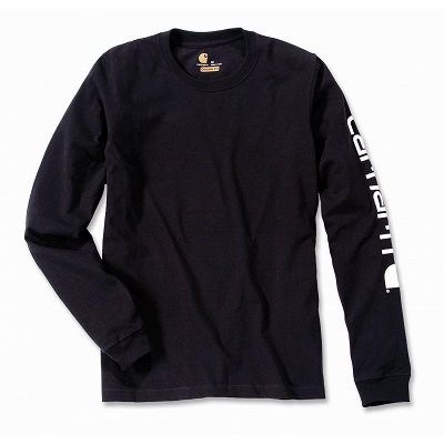 Carhartt Sleeve Logo T-Shirt L/S - black