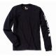 Carhartt Sleeve Logo T-Shirt L/S - black