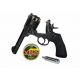 6. WEBLEY MKVI .455 Police revolver, cal. 4.5 mm, Diabolo, 6-shot cartridges, 4" barrel, CO2 Black Ekp do17J