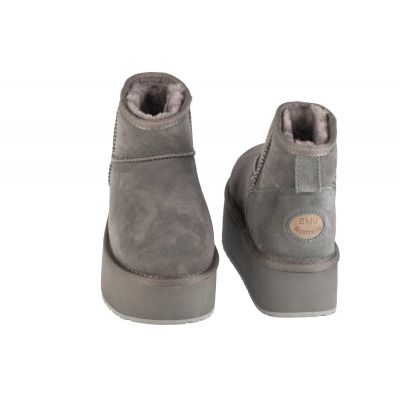 3. EMU Australia Stinger Micro Flatform W W13082-CHAR Shoes