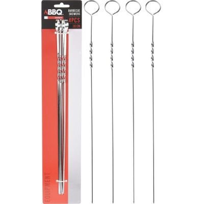 5. SKEWER FOR SHASHLIK 4 PCS. LENGTH 37.5 CM