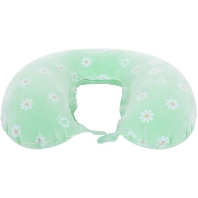 19. FLOCKED TRAVEL PILLOW, HEADREST, CHAMOMILE SCENT, 53x34.5CM 23004