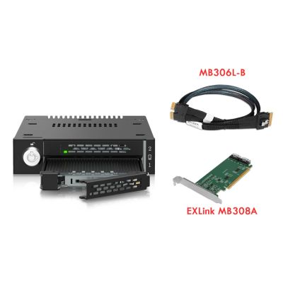 8. IcyDock M.2 PCIe NVMe SSD Mobile Rack for External 3.5 4i 2x