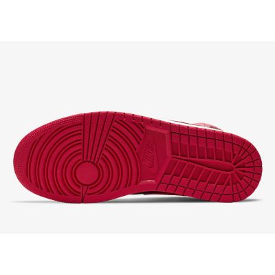 7. Air Jordan 1 Mid Banned Basketball Shoe - 554724-074