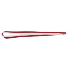 20 mm ribbon - white and red without a carabiner