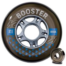 K2 BOOSTER 76MM 80A 8-WHEEL PACK W ILQ 5 one size wheels