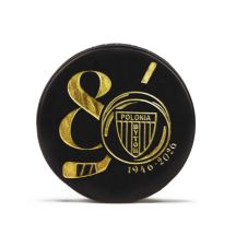 Puck Engraved Polonia Bytom - 80 Years of Hockey
