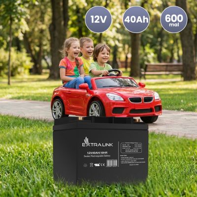 9. EXTRALINK MAINTENANCE-FREE AGM BATTERY 12V 40AH